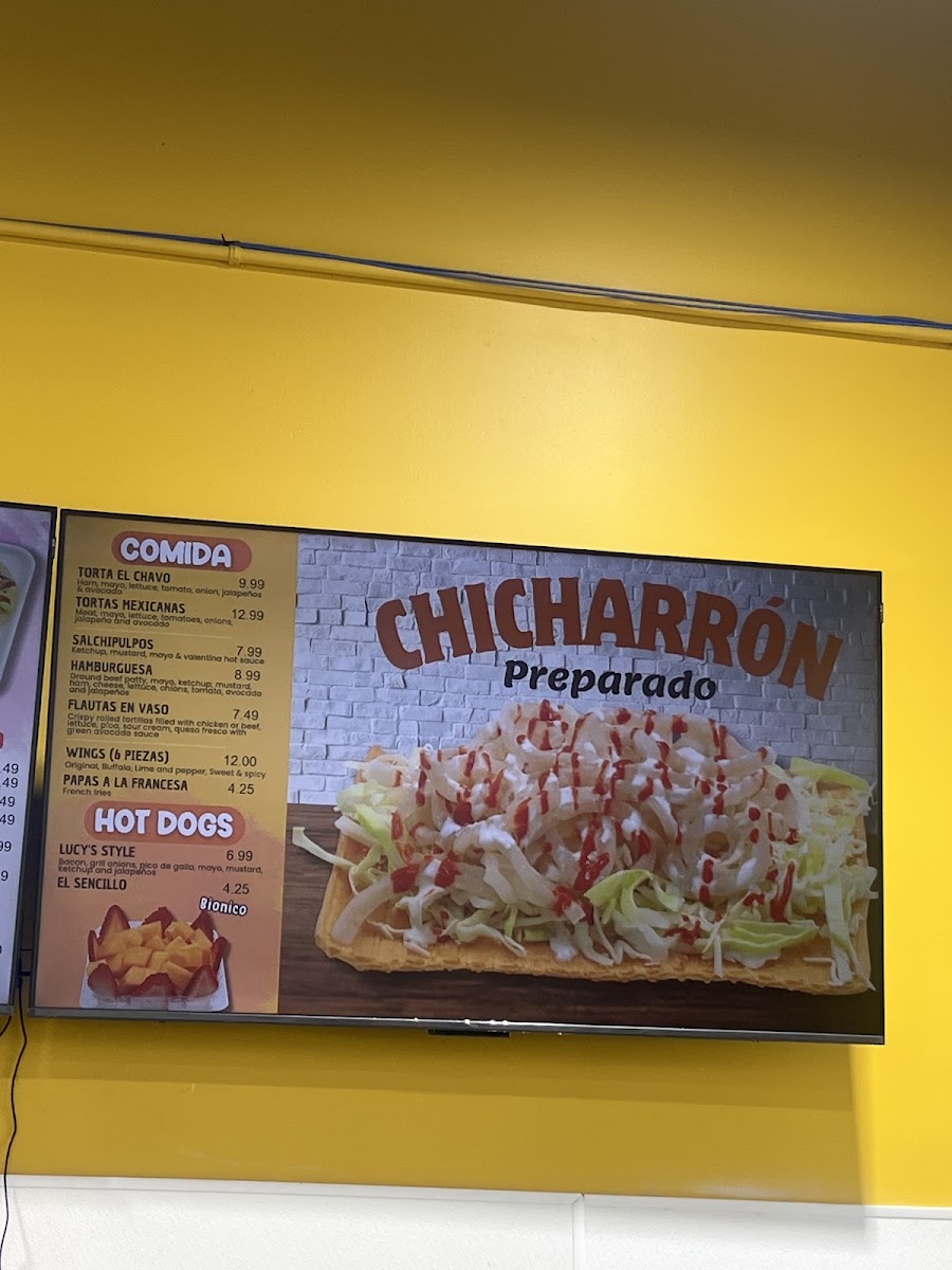 DON CHEMA FRUTERIA Menu 7