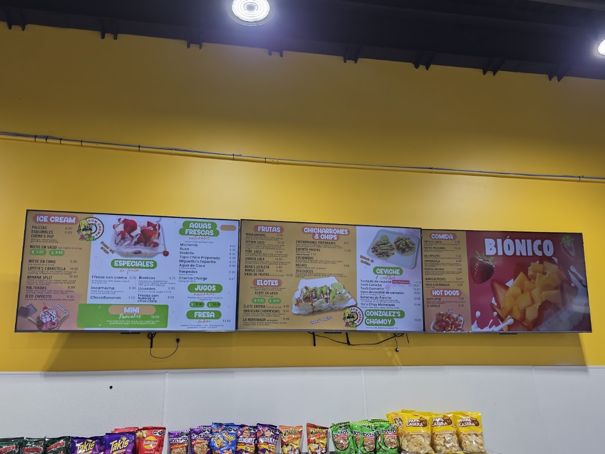 DON CHEMA FRUTERIA Menu 8